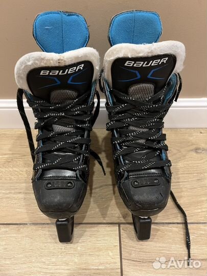 Хоккейные коньки bauer x-lp yth 13 размер