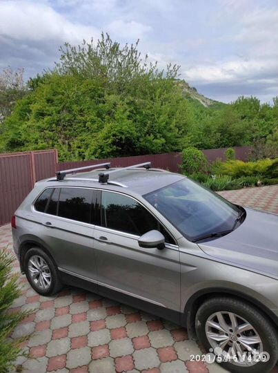 Багажник на крышу авто tiguan, kodiaq, LADA vesta