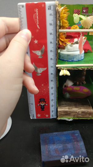 Миниатюрный домик ручная работа