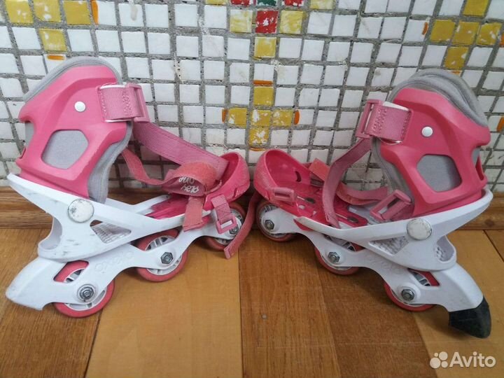 Роликовые коньки детские раздвижные