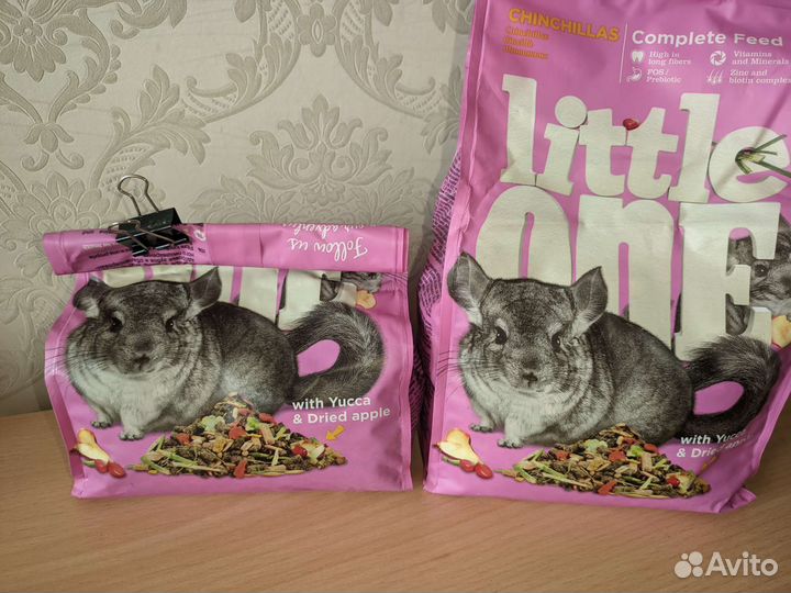 Корм для шиншилл
