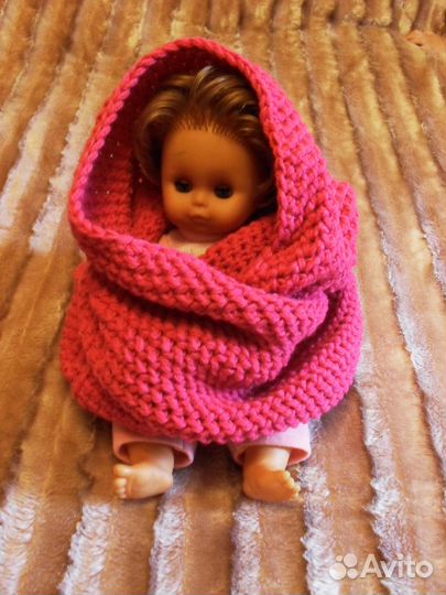 Объемный снуд в два оборота