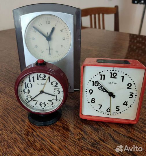 Часы и будильники СССР