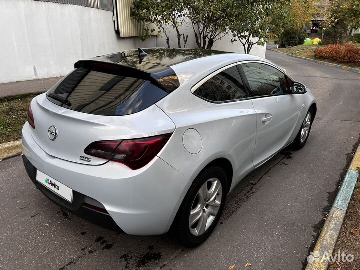 Opel Astra GTC 1.4 AT, 2012, 142 000 км