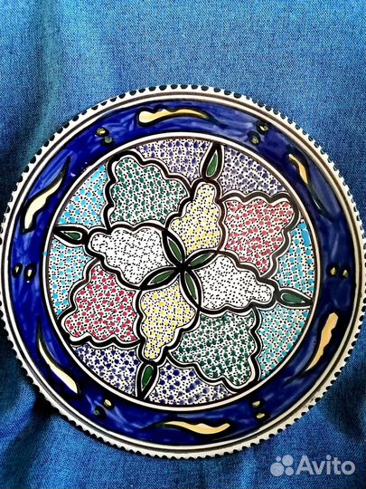 Тарелка ручная роспись Тунис