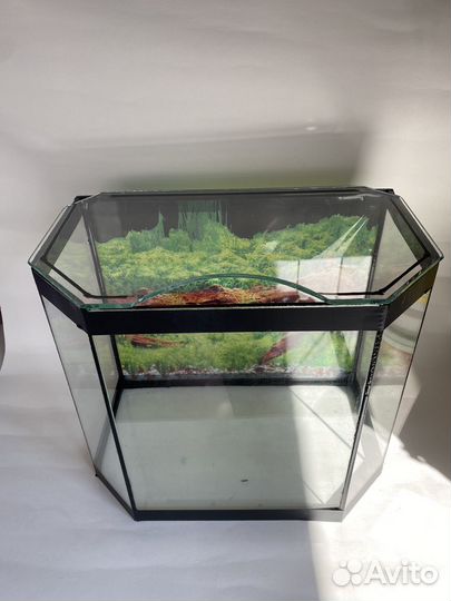 Аквариум кубик новый
