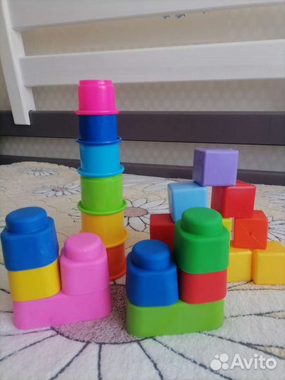 Детские игрушки для малыша пакетом