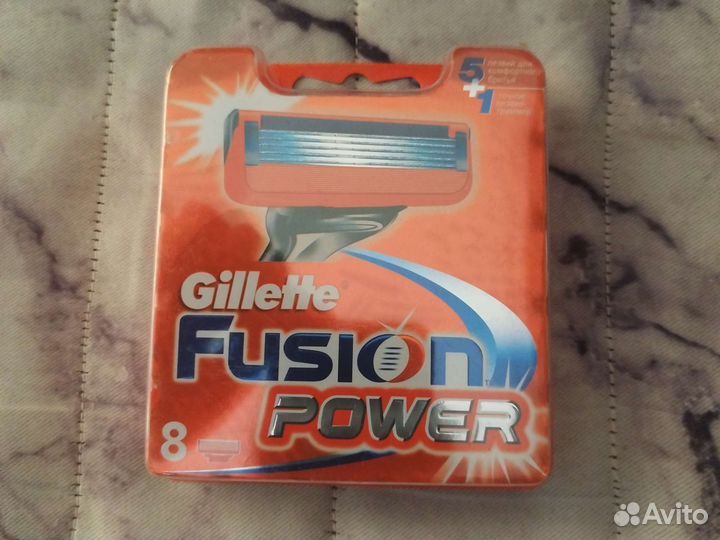 Лезвия для бритвы gillette fusion