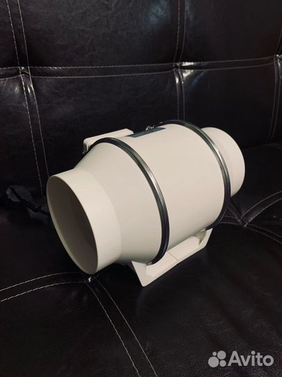 Тихий вытяжной-приточный канальный вентилятор 100