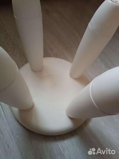 Табурет детский Икеа маммут белый