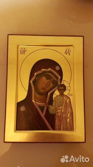 Икона живописная - монастырская работа