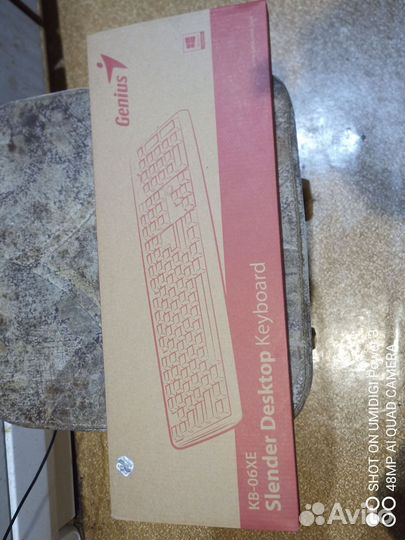 Новая проводная PS/2 Клавиатура Genius kb-06xe