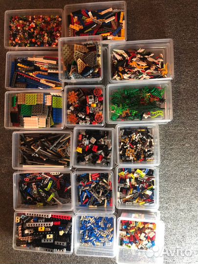 Lego детали россыпь