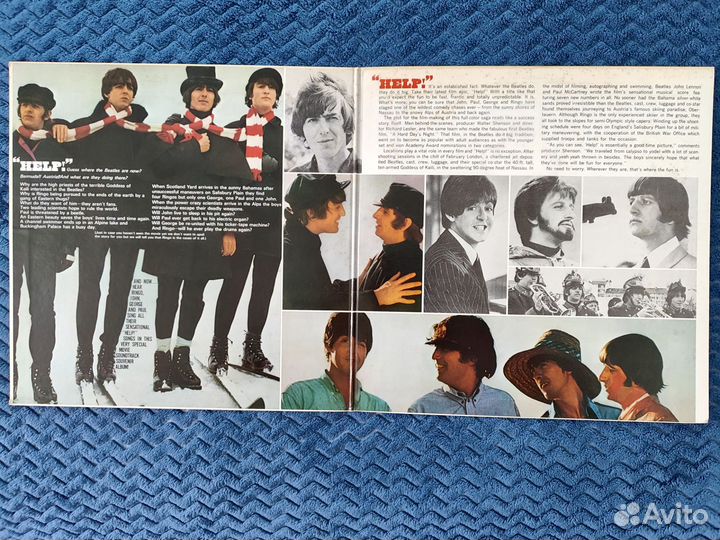 The Beatles Help LP Japan 1970