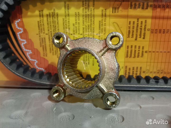 Ступица ведомой звезды на квадроцикл 110/125сс