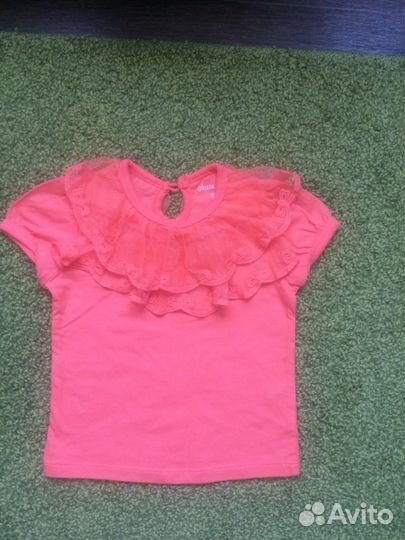 Блузки для девочек, штанишки и джинсики