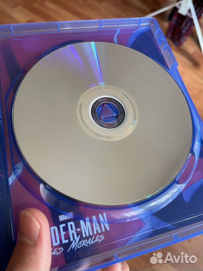 Spider man Miles Morales ps4 диск