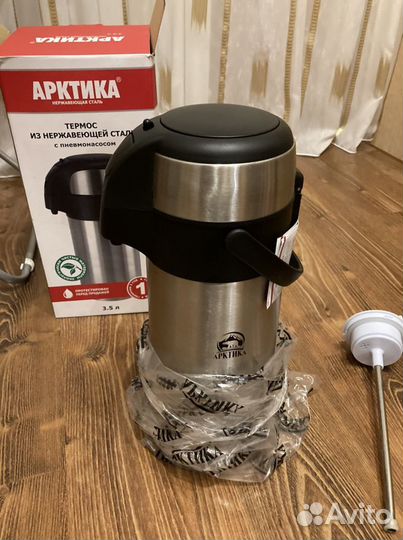 Термос Арктика металлический