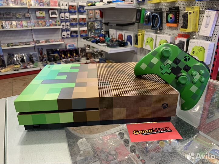 Microsoft Xbox One S 1TB Minecraft Edition