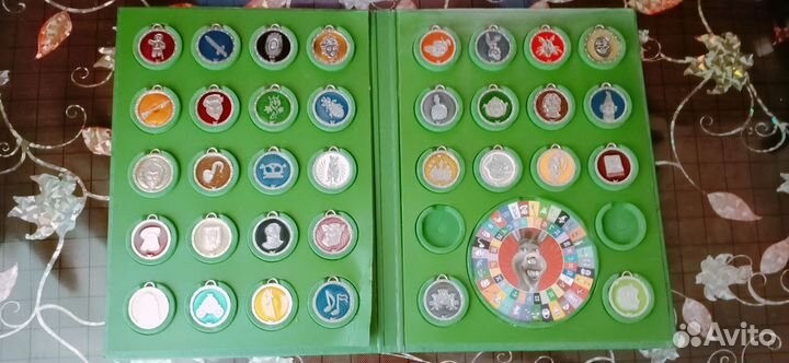 Коллекция Шрек - книжка с медальонами