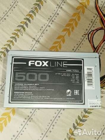Блок питания на 500w от fox line