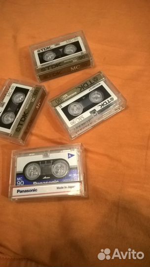 Аудио кассетыTDK. panasonic MC 90/MC-60