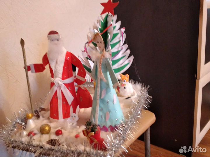 Зимняя поделка в садик,школу