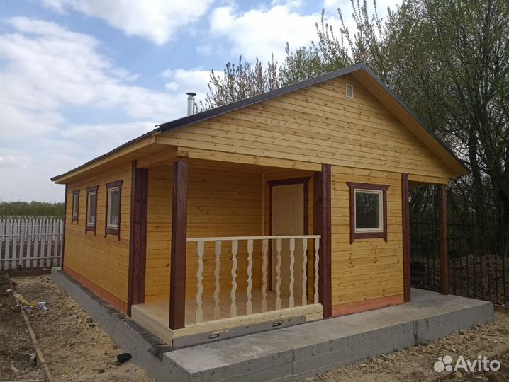 Дома из бруса