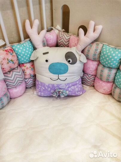 Бортики в кроватку