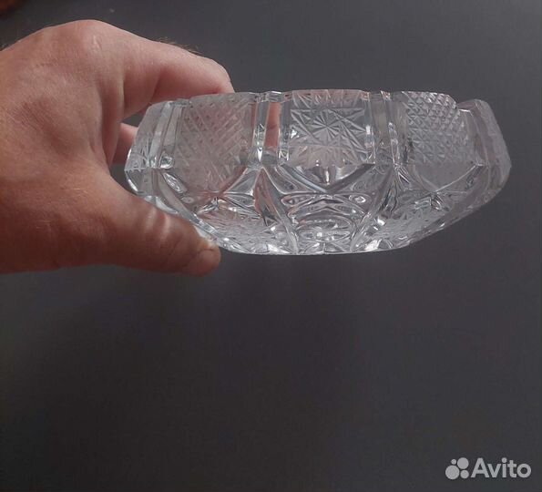 Хрустальная пепельница ссср,пепельницы