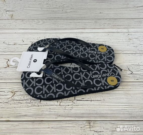 Новые Оригинальные Женские Шлепанцы Calvin Klein