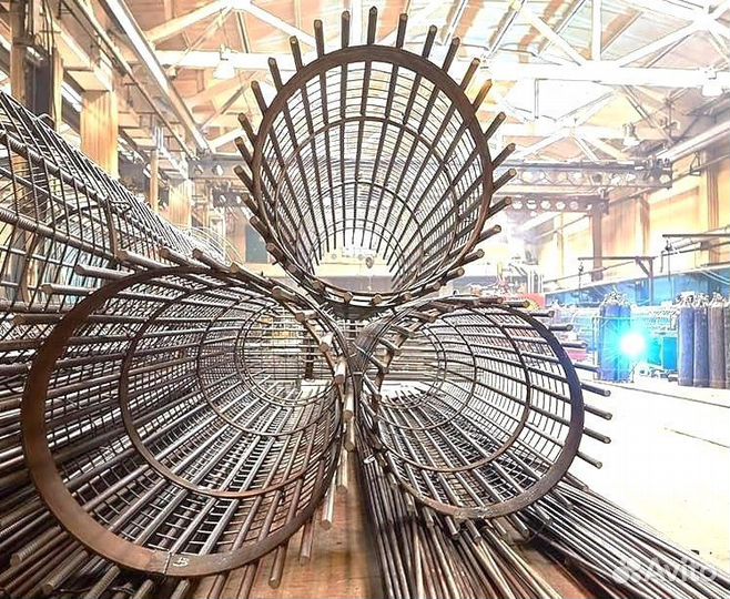 Сварные арматурные объёмные каркасы