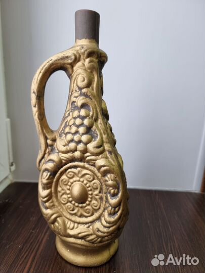 Бутылка керамическая