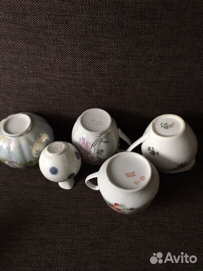 Молочники производства Дулево и Рига