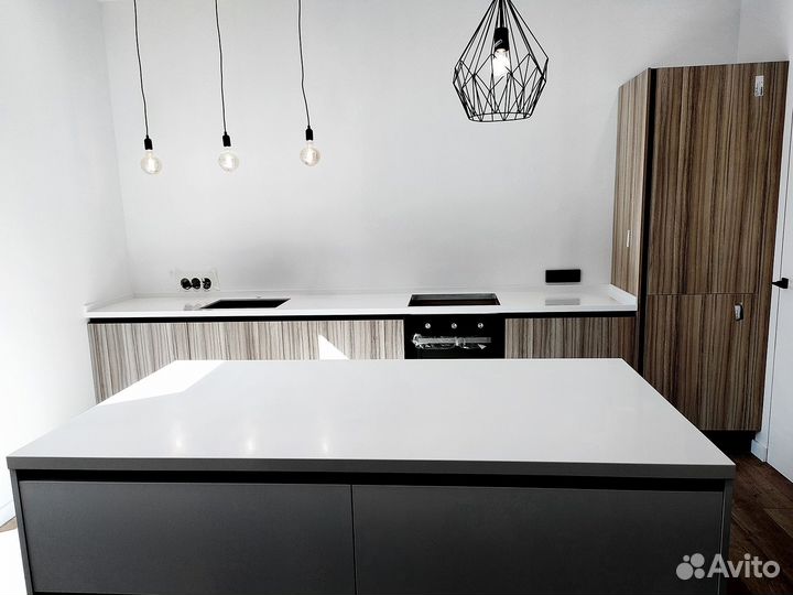 Кухонный остров Столешница из иск камня Hi-Macs m2