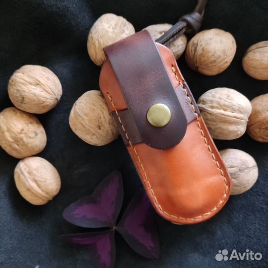 Чехол, футляр для ножа victorinox из кожи