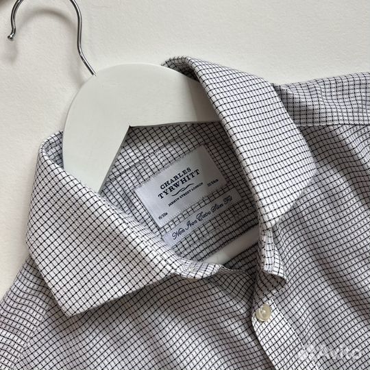 Рубашка под запонки charles tyrwhitt