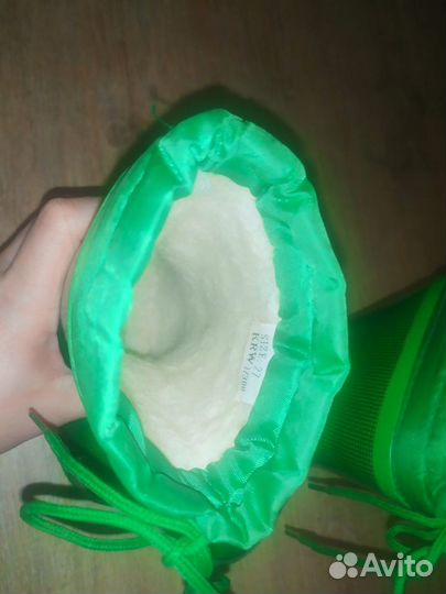 Детские резиновые сапоги 27 размер