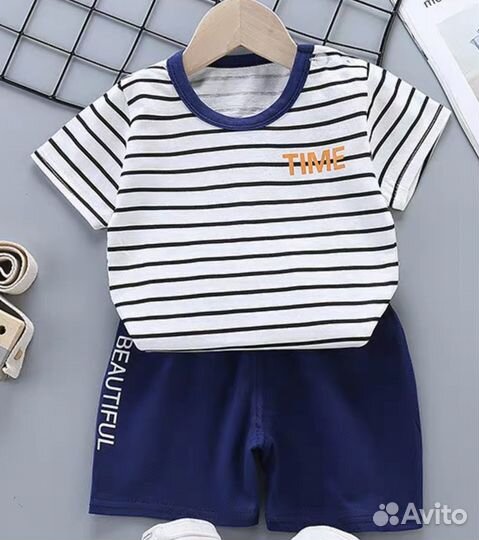 Костюм двойка детский с шортами