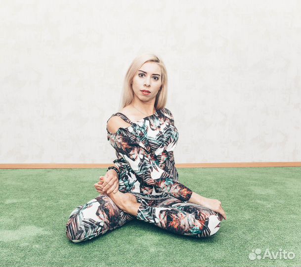 Занятие йогой