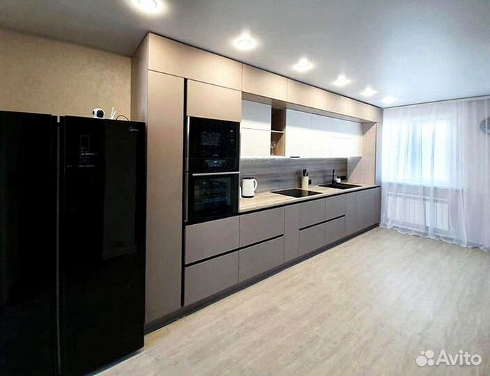 Современная кухня на заказ мдф фасады