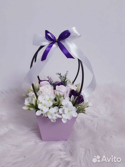 Мыльные цветы