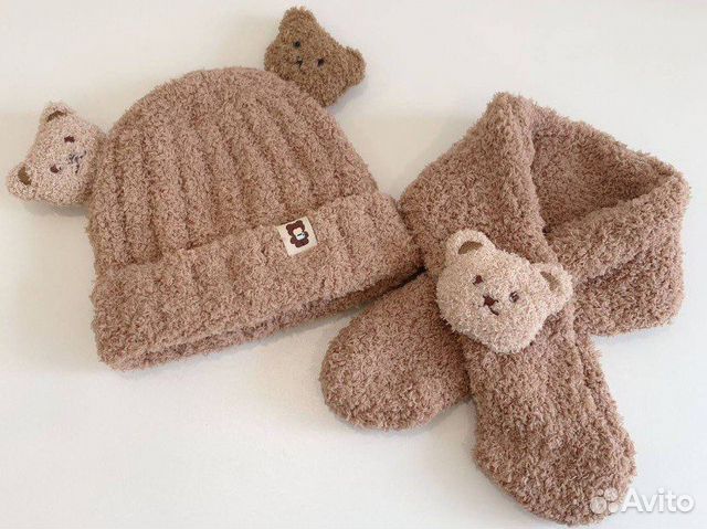 Новая шапка и снуд-шарф детский