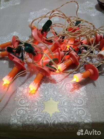 Гирлянда новогодняя СССР