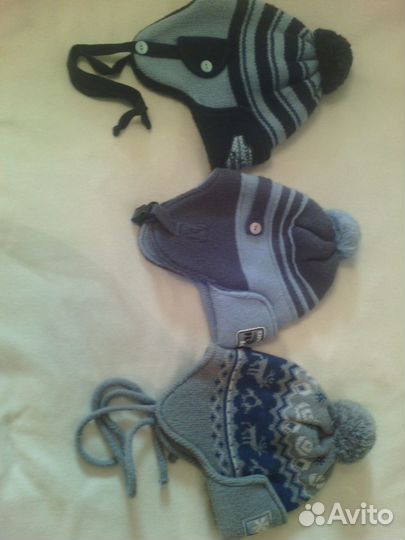 Шапки на мальчика