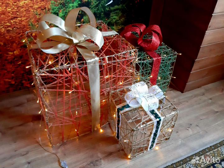 Новогодние коробки