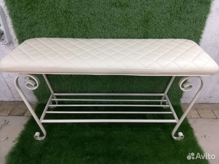 Обувница в прихожую лофт,пуфик,лавочка,скамья