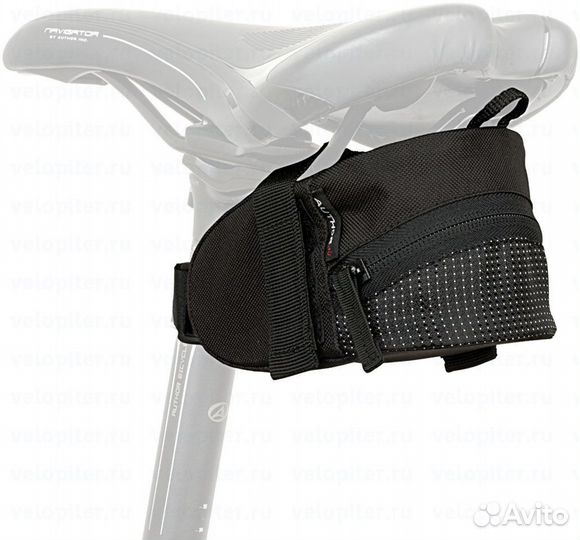 Сумка-бардачок для инструмента подседельная, черна