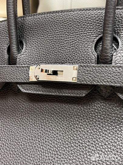 Сумка Hermes Birkin 30 черная togo