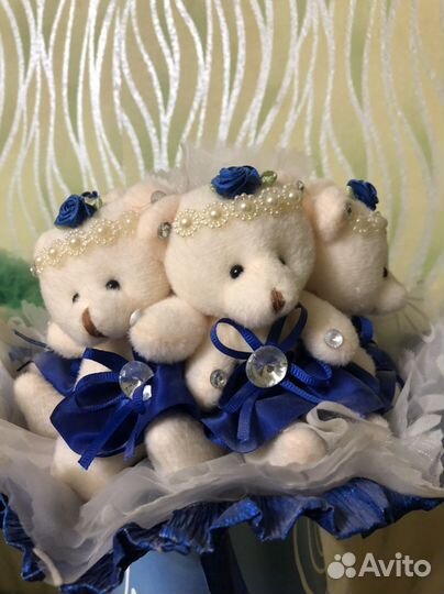 Букет из мишек